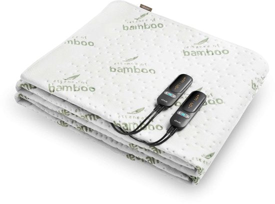 Couverture électrique Duux Snooze en bambou - 6 positions - 155x200 cm