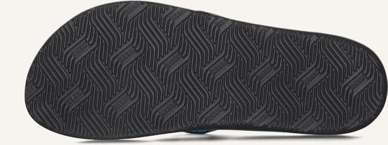 Tongs Reef The Ripper pour homme - Noir/Bleu - Taille 43