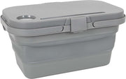 Bo-Camp - Bac pliable - Avec plateau - 17 litres