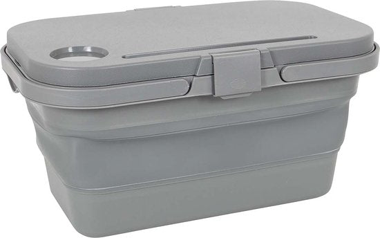 Bo-Camp - Bac pliable - Avec plateau - 17 litres