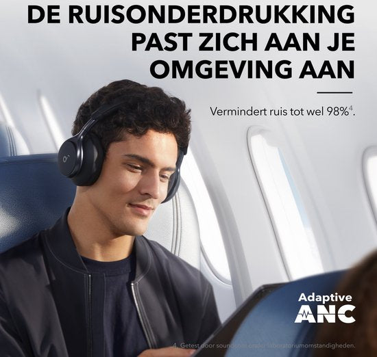 Casque sans fil Anker Soundcore Space One - Réduction de bruit - Noir