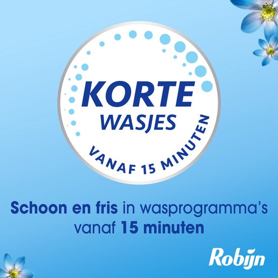 Robijn Advanced Quickwash Lessive liquide Morning Dew 22 lavages 837 ml