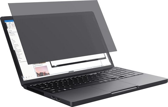 Filtre de confidentialité Trust Primo - 15,6 pouces – Filtre de confidentialité pour écran d'ordinateur portable – Angle de vision de 60°