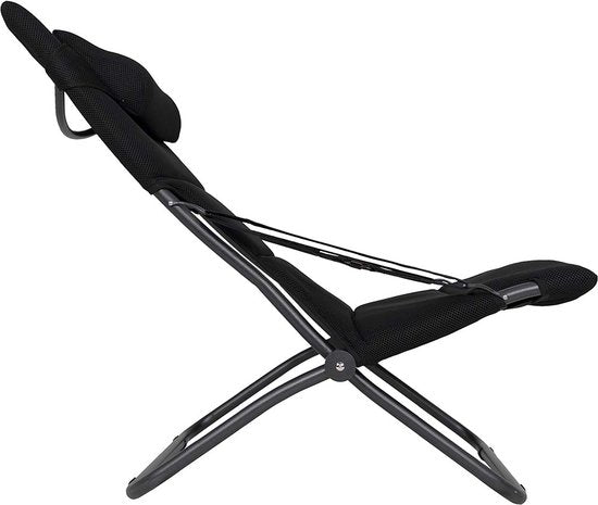 Crespo - Chaise longue - AP/263 - Air-Deluxe - Noir