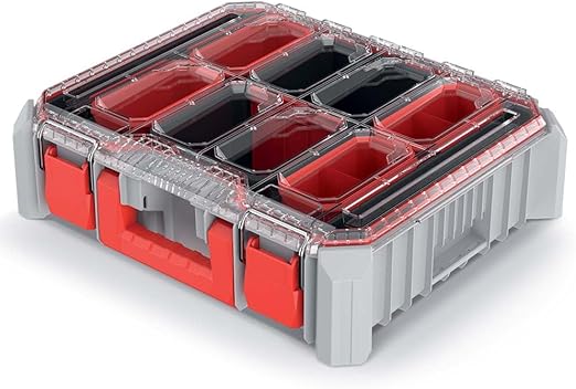 Kistenberg C BLOCK BRIDGE Cool Grey 4C Organisateur d'outils avec boîtes