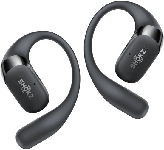 Casque de sport Shokz OpenFit 2 à écoute ouverte – Écouteurs sans fil – Noir