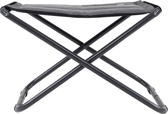 Crespo - Repose-pieds pour chaise longue - AP/306 - Tex-Comfort - Gris clair