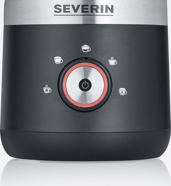 Mousseur à lait Severin SM 3588 – Chaud et froid – Sans PFAS – Fonction chocolat – 300 ml