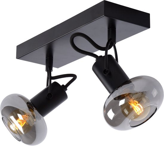 Lucide MADEE - Spot de plafond (lampe de plafond) - 2xE14 - Noir