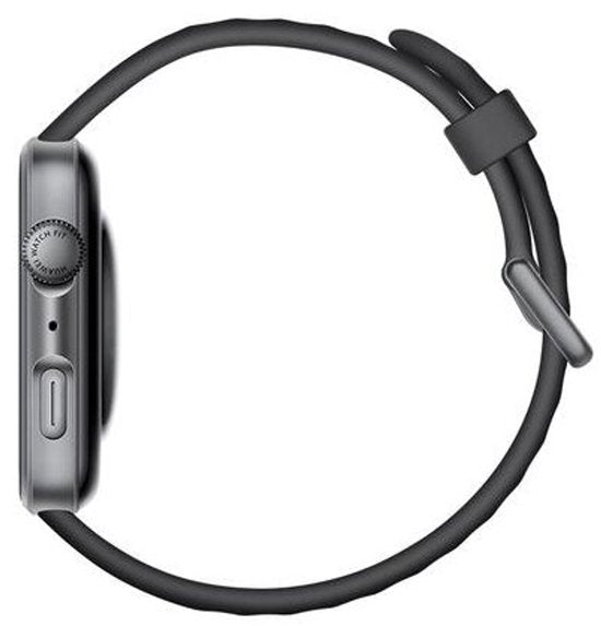 HUAWEI WATCH FIT 4 - Bracelet en fluorélastomère noir - Design ultra-fin | Modes sport avancés | Jusqu'à 10 jours d'autonomie | Compatible avec iOS et Android