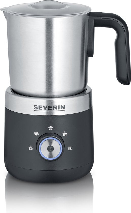 Mousseur à lait Severin SM 3588 – Chaud et froid – Sans PFAS – Fonction chocolat – 300 ml