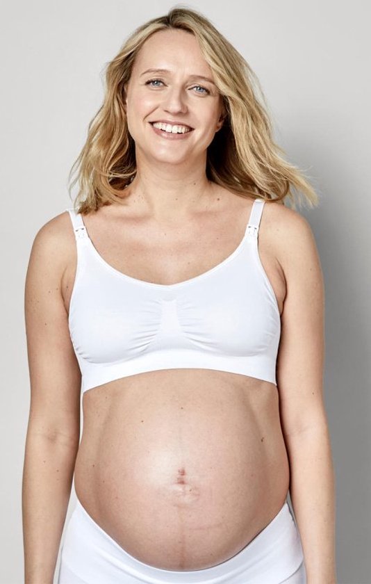Soutien-gorge de grossesse et d'allaitement Medela Keep Cool, blanc, taille S
