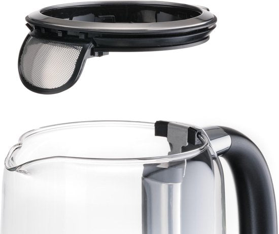 Solis Tea Kettle Automatic 5518 - Bouilloire électrique avec réglage de la température - Bouilloire à thé - Argent