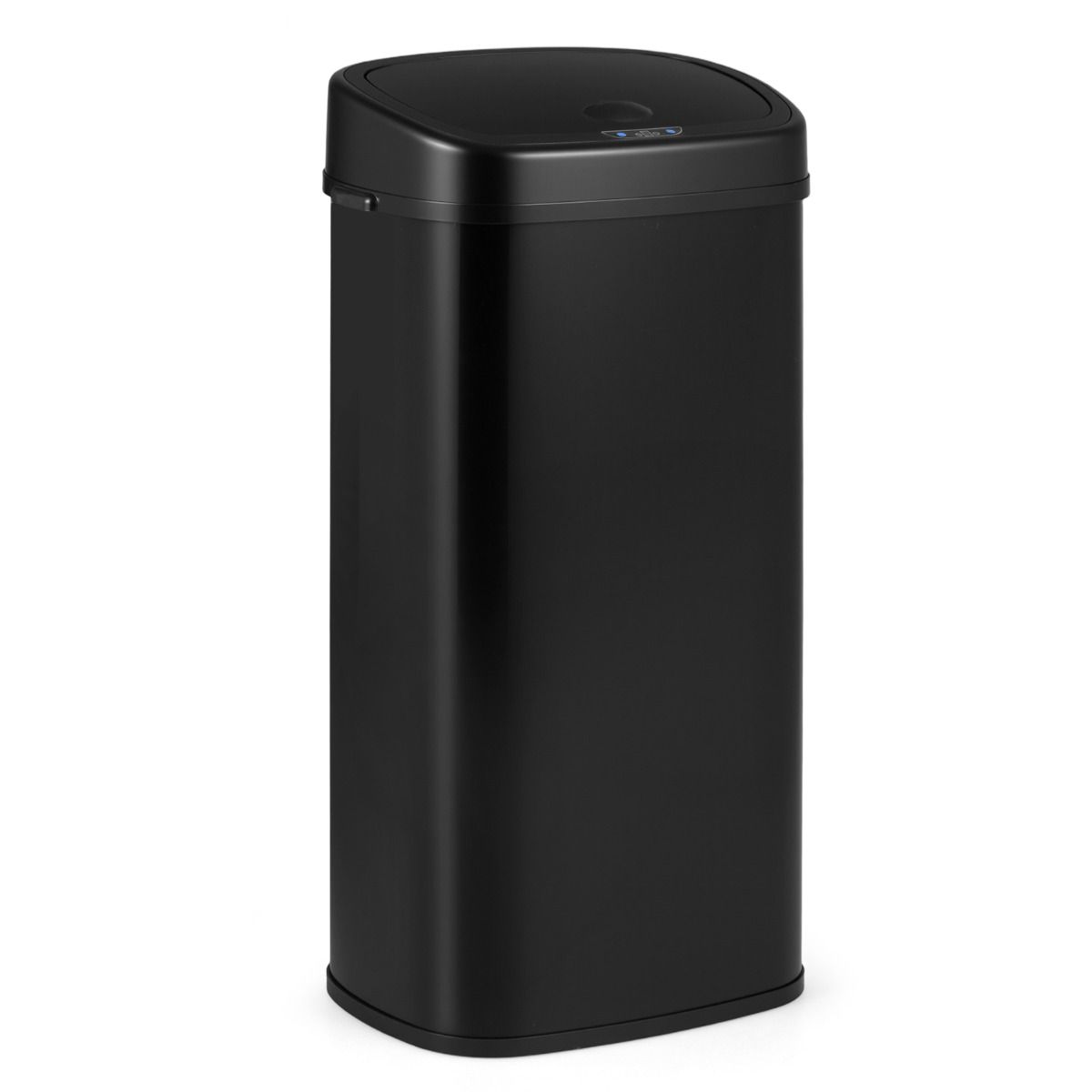 Poubelle Coast Sensor - conception à deux compartiments - tri sélectif automatique - noir - 68 litres