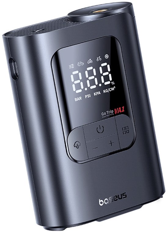 Baseus GoTrip VA1 - Compresseur de voiture - 150 PSI - 12 V - Éclairage LED