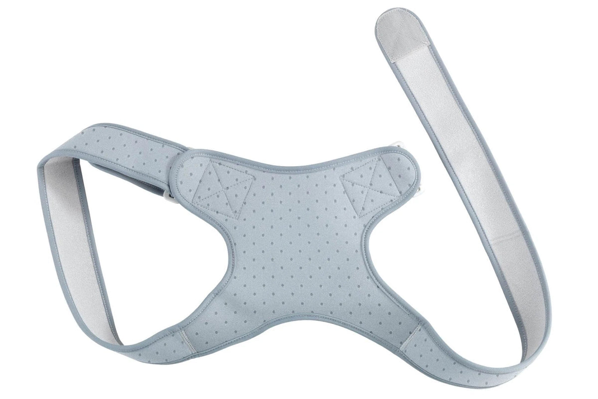 MAXIMEX Support postural S/M - Soutien du dos et des épaules - Lavable - Réglable