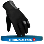 Gants d'hiver Mivelo - Noir - Taille S - Avec 3M™ Thinsulate™ & Thermo-Fleece