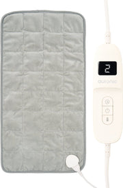 Coussin chauffant lesté Auronic XXL - 9 niveaux de chaleur - Minuterie - 60 x 30 cm - 1,3 kg - Gris