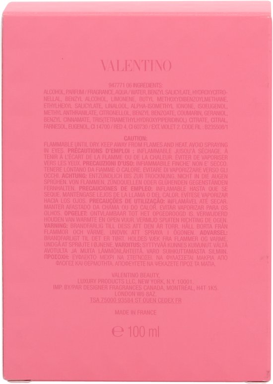 Valentino Born in Roma Eau de Parfum 100 ml en vaporisateur