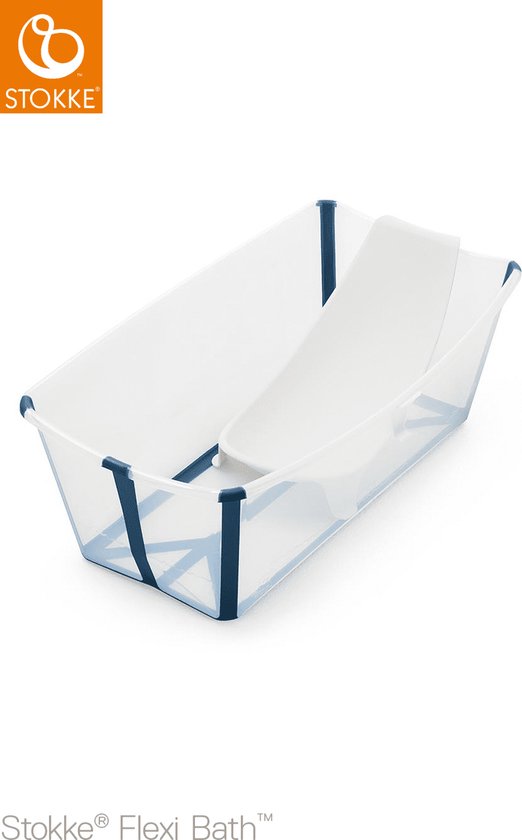 Lot Stokke® Flexi Bath® - Bleu transparent