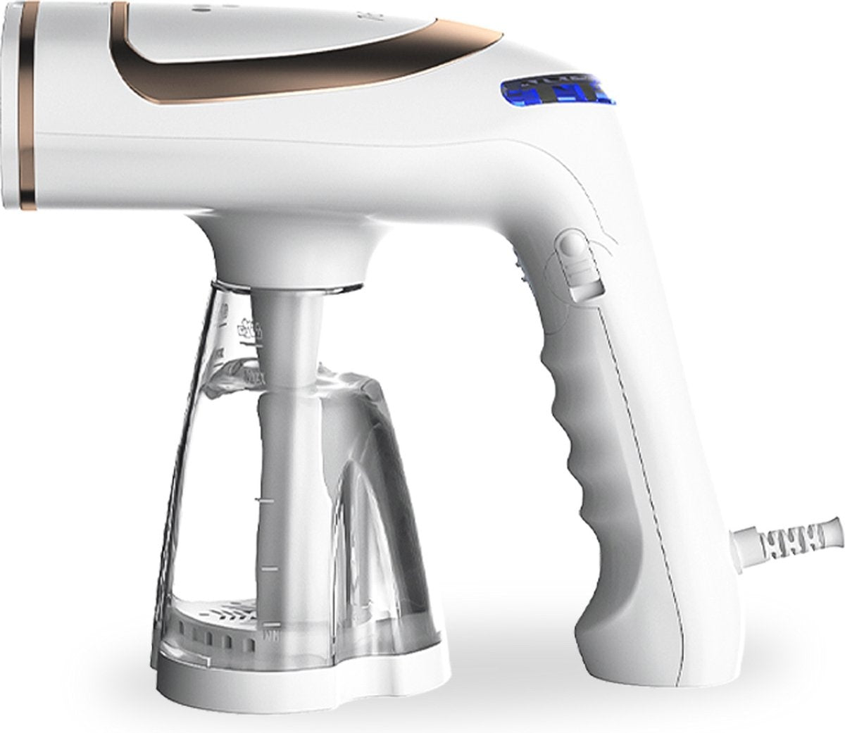 Fuegobird Défroisseur et nettoyeur de vêtements - Petit défroisseur portable pour la maison et les voyages - Alimentation en eau pour les bouteilles d'eau de grande capacité - Défroisseur pour vêtements/textiles/tissus