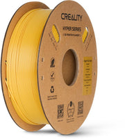 Filament pour imprimante 3D Creality Hyper PLA 1,75 mm - Universel - 1 kg - Impression rapide jusqu'à 600 mm/s - Enroulé sans emmêlement - Or
