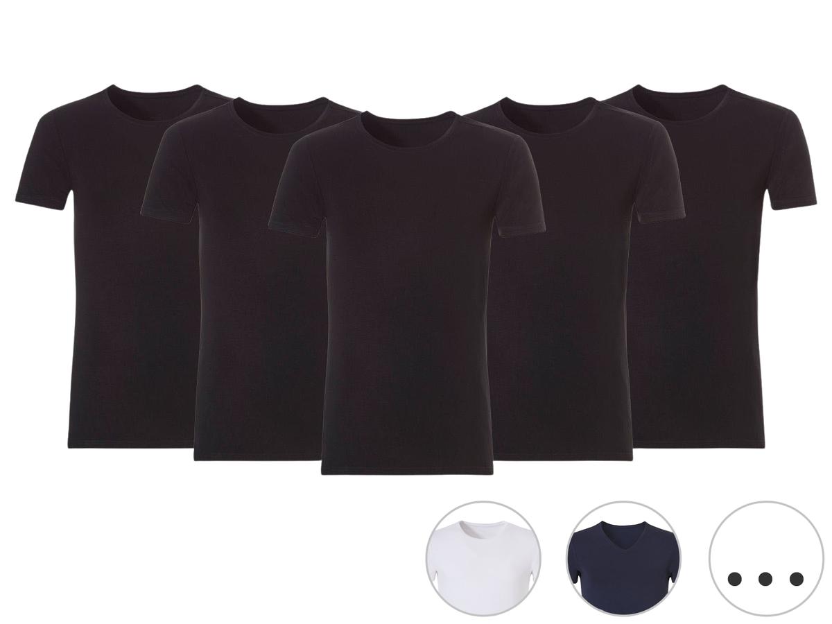 T-shirt Ten Cate Basic pour homme - Col rond ou en V - taille 2XL - Blanc