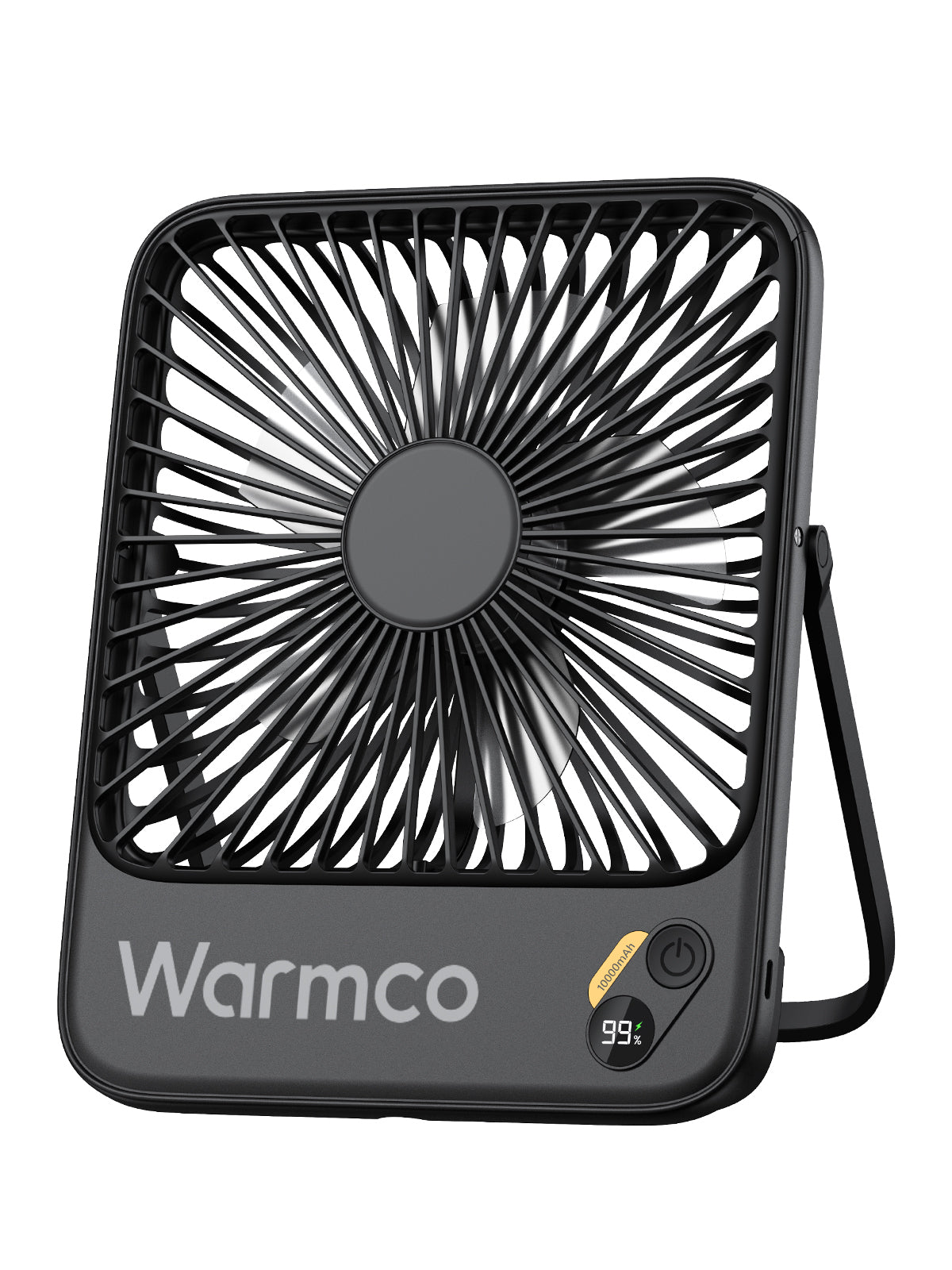 Ventilateur portable Warmco D3 - 7 pouces - 10 000 mAh