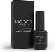 Moods Gellac - Matte Top Coat - Vernis à ongles - Gel Paint Starter Pack - Nails - Gel Paint Set - 15 ML