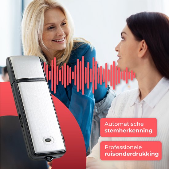 Nuvance - Eavesdropper - Usb Stick Eavesdropper - Voice Recorder Digital - Spy Recorder - Dictaphone - Eavesdropping & Recording