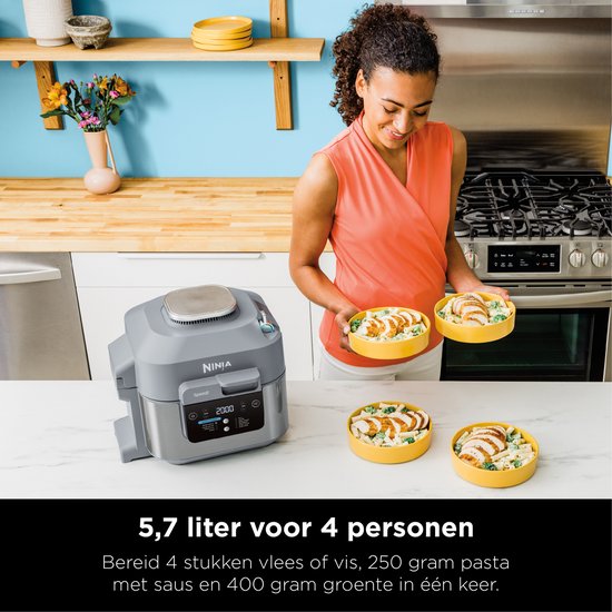 Ninja Speedi Rapid Cooker et Airfryer - Multicuiseur - 10 fonctions de cuisson - 5,7 litres - ON400EU