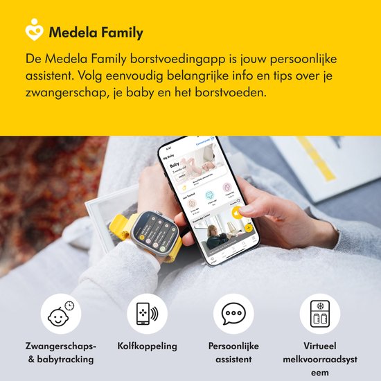 Medela Swing Maxi™ - Tire-lait mains libres - Tire-lait électrique double - Confortable et efficace