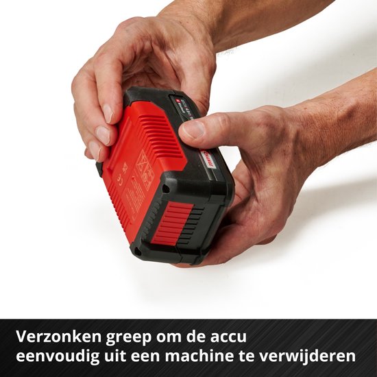 Kit de démarrage Einhell 18 V/4,0 Ah Power X-Change - 1 batterie de 4,0 Ah et un chargeur rapide - compatible avec toutes les machines Power X-Change