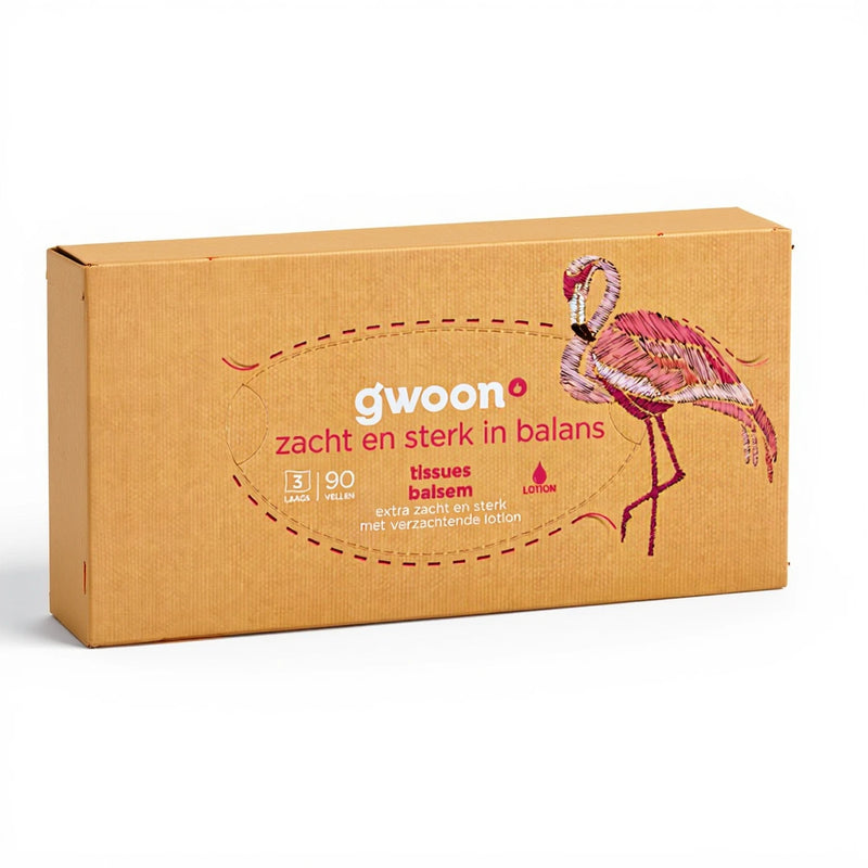 Lingettes G'woon Lotion 3 couches - 120 pièces - Fraîcheur