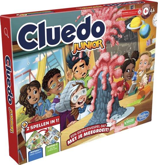 Cluedo Junior - Jeu de société - Hasbro Gaming Classic - Jeu de société