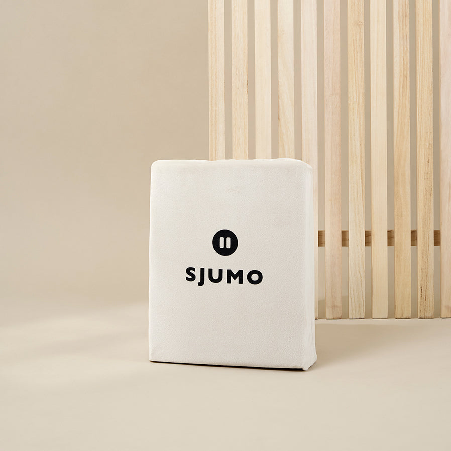 Sjumo Splittopper Drap-housse soyeux 200 x 210/220 cm - Natural Dune