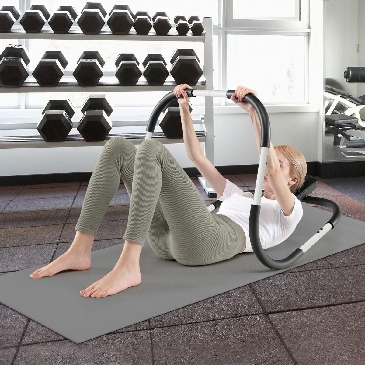 Coast Abdominal Muscle Trainer - Sit-Ups - Noir/Blanc