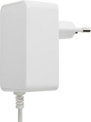 HQ-Power Adaptateur d'alimentation universel, pour équipement informatique, 12 VDC, 2 A, 24 W, fiche DC 5,5 x 2,1 mm, blanc