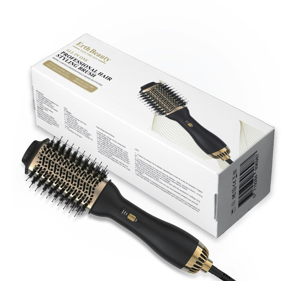 Brosse coiffante - ERTH beauty - Brosse professionnelle tout-en-un