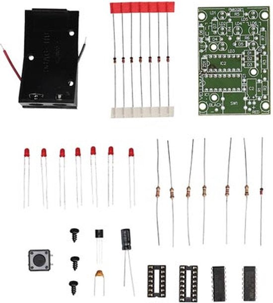 Kit de soudure Whadda, dé électronique, effet de roulement