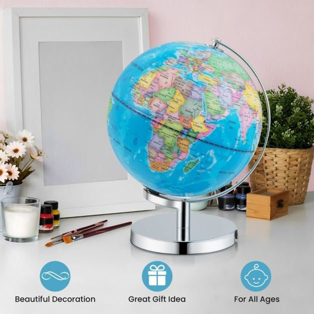 Coast Illuminated globe - Globe lumineux avec constellations - 23 cm - Bleu