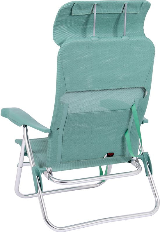 Crespo - Chaise de plage - AL/205 - Compacte - Verte