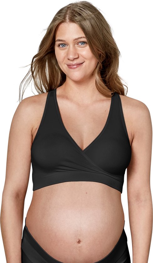 Soutien-gorge d'allaitement Medela Keep Cool pour la nuit - Taille XL - Noir