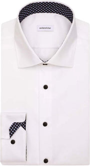 Seidensticker, chemise cintrée, longueur des manches 7, popeline, blanc