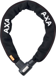 AXA Procarat+ 105 Cadenas à chaîne – ART 4 Cadenas pour moto – 105 cm – Acier trempé 10,5 mm – Cadenas à suspension libre – Housse de protection en néoprène – Service de clés en ligne – Noir
