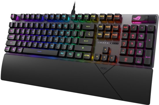 ASUS ROG STRIX SCOPE II RX/RXRD - Clavier - XA12 - Filaire - USB - Noir - QWERTY