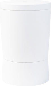 Step2 Vero Table de piscine blanche – Table de piscine avec compartiment réfrigérant de 34 l – Table pour terrasse ensoleillée – Avec emplacement pour parasol et système d'évacuation – Convient pour la piscine ou la terrasse – Jusqu'à 50 kg