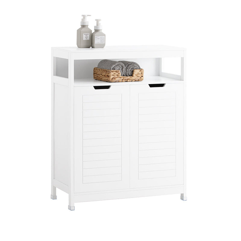 SoBuy Meuble De Salle De Bain - 100 x 42 x 20 cm - Blanc