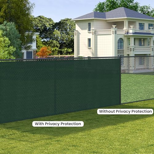 Woltu Shade Cloth 1.5 x 15 m Green - Brise-vue et brise-vent pour jardin et balcon