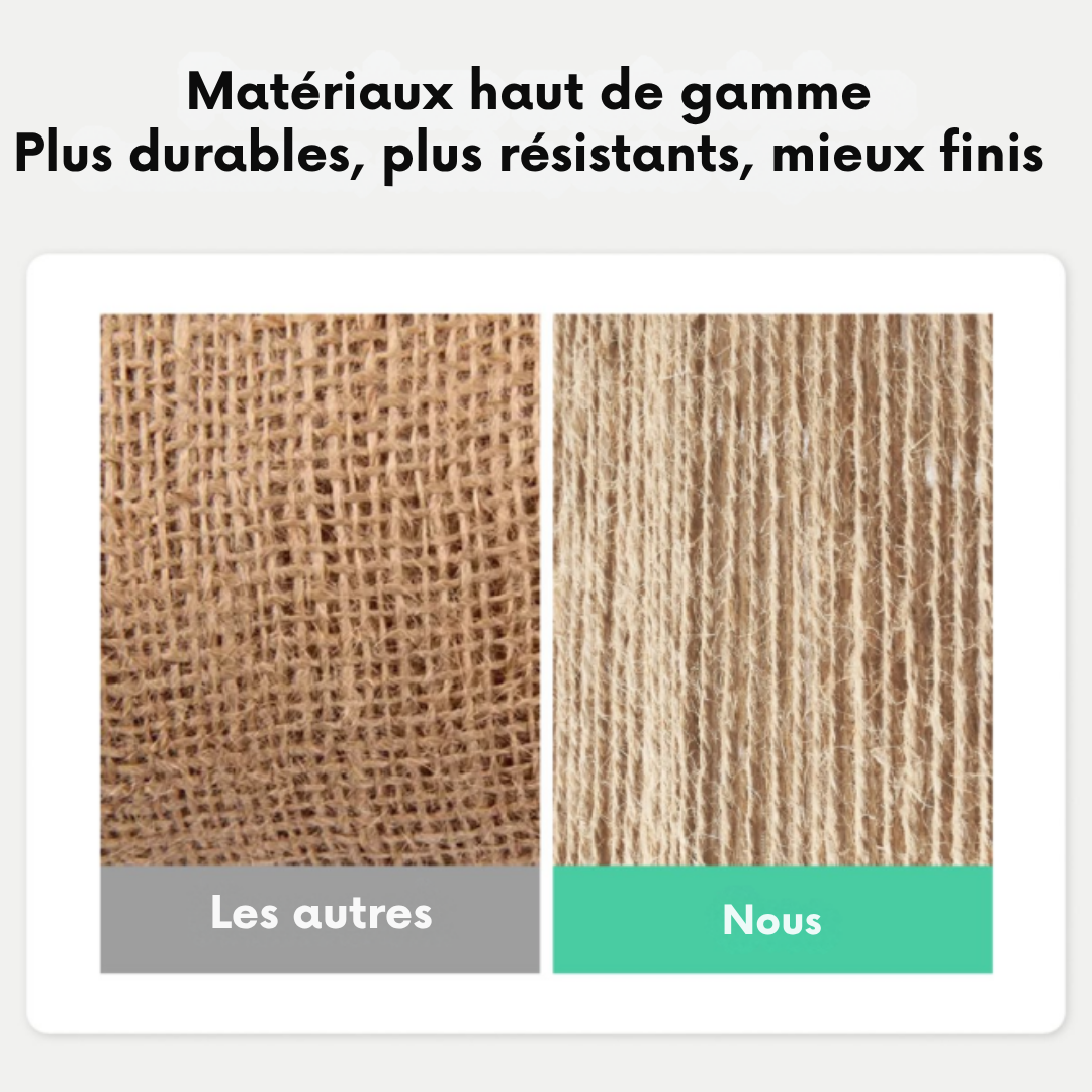Plafonnière Nolt - E27 Lampe - 10W - ⌀ 45cm - Jute - Marron